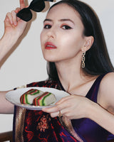 T'ri Diamond Link Earrings