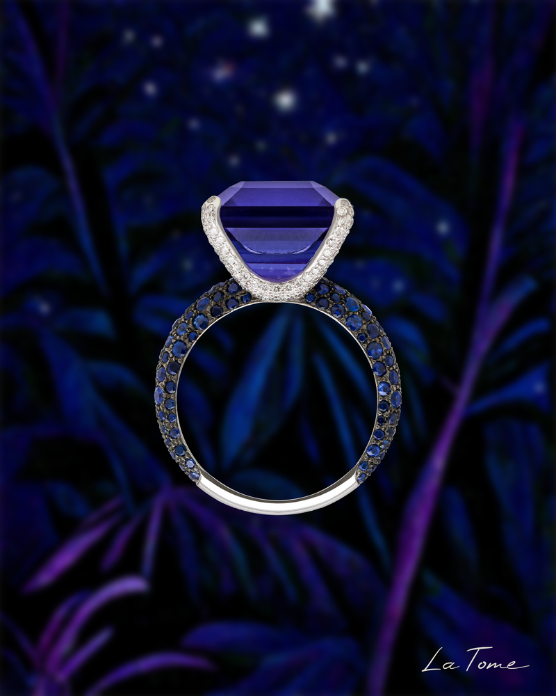 Siberian Nights Tanzanite Ring