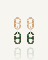 D'va Diamond Tsavo Link Earrings