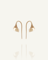 Calla Lily Diamond Earrings