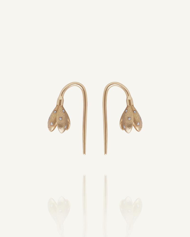 Snowdrop Diamond Earrings