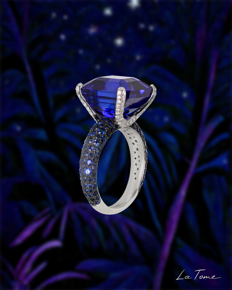 Siberian Nights Tanzanite Ring
